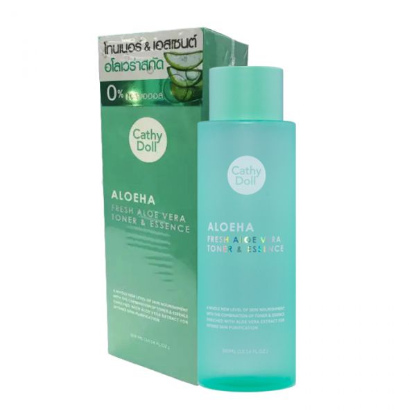 Очищающий Тонер-Эссенция Cathy Doll Aloe Vera, 300 мл