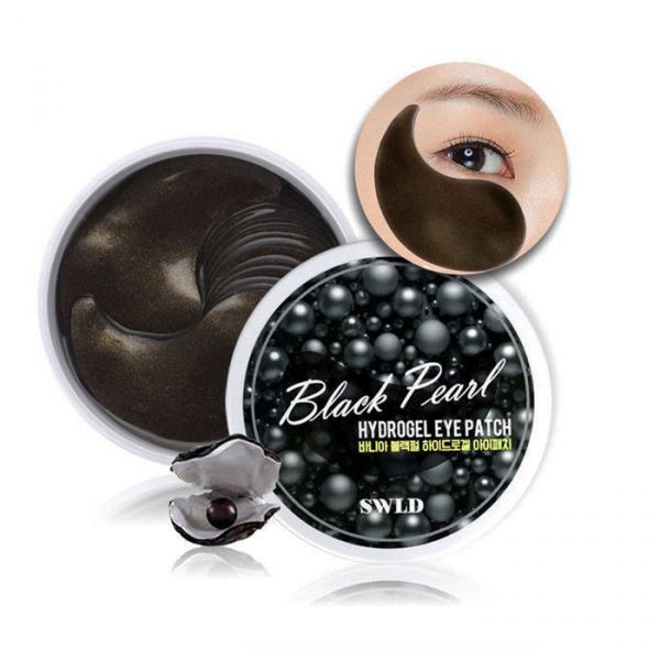 Гидрогелевые патчи для век с черным жемчугом 60 шт