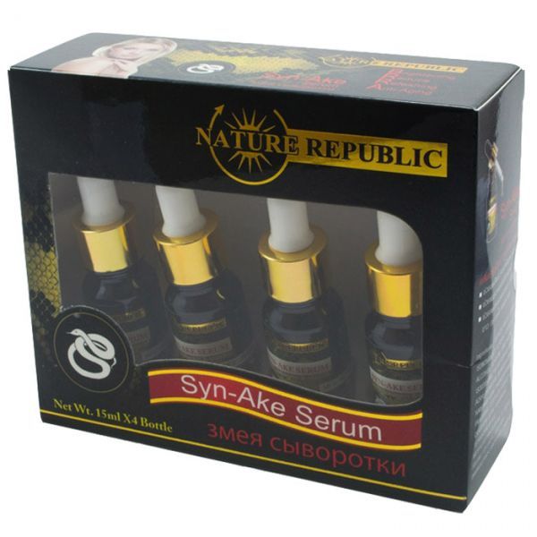 Сывороток для лица с змеиным ядом Syn-Ake, 4 х 15 мл