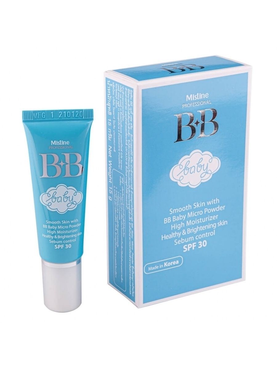 Тональный крем BB Baby Face Mistine, 15 мл