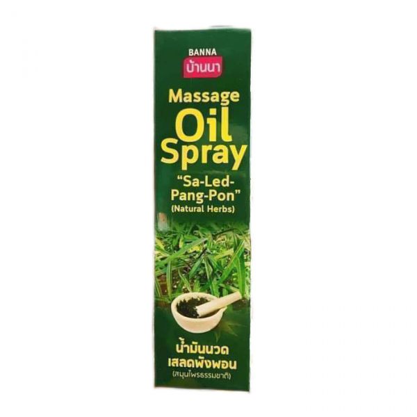 Массажное масло-спрей Banna Oil Spray Sa-Led-Pang-Pon, 85 мл