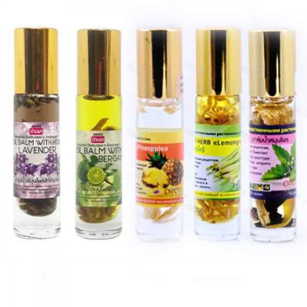 Масляный бальзам ингалятор с экстрактом лечебных трав