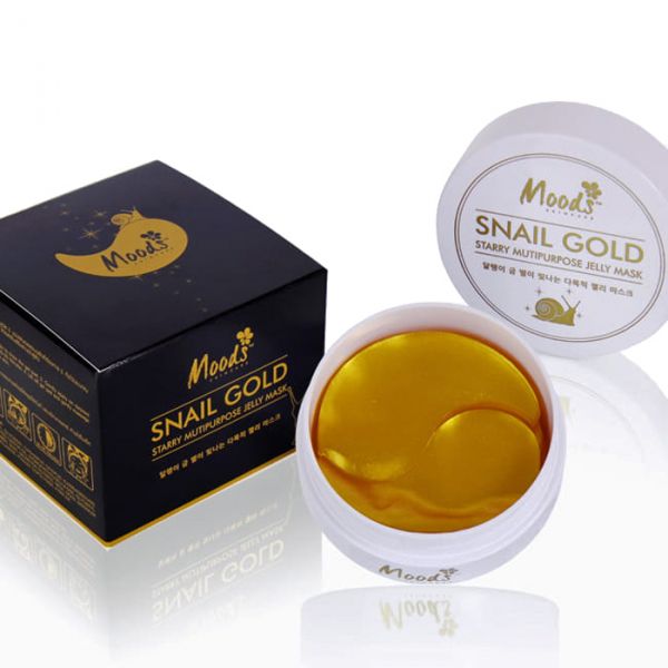 Увлажняющие патчи Moods Snail Gold 60 шт