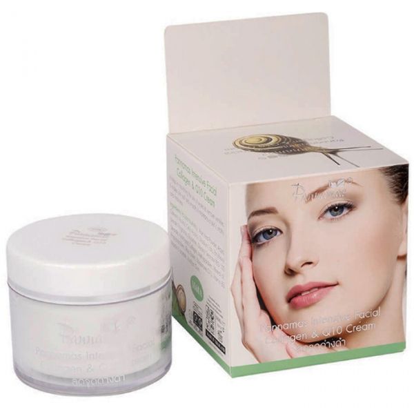 Крем для лица с коллагеном и коэнзимом Q10 Pannamas, 50 мл
