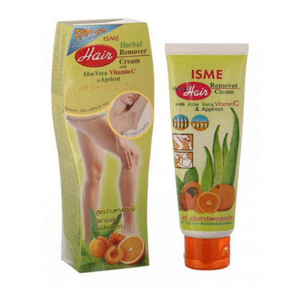 Депиляционный крем с абрикосом и витамином С Isme, 120 мл