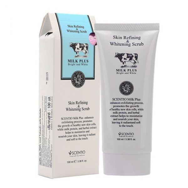 Очищающий гель-скраб для лица и тела Q10, 100 мл